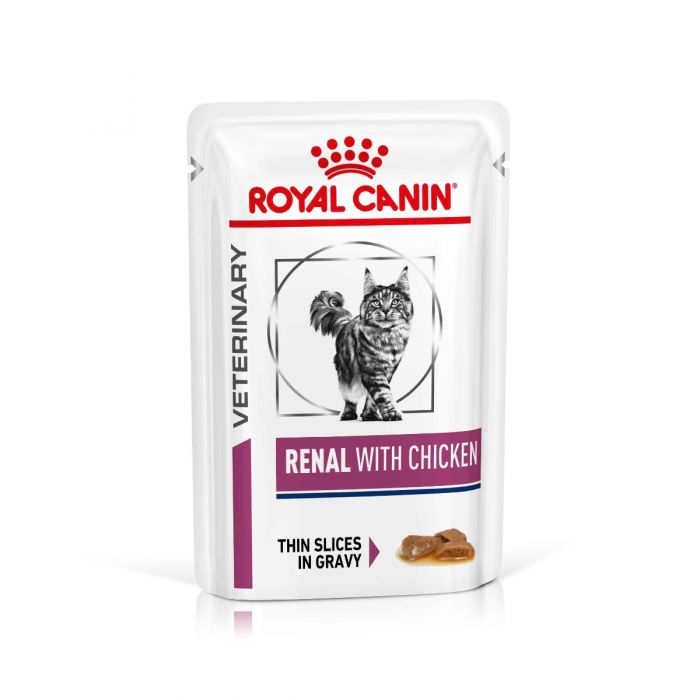 Royal Canin Renal with Chicken – Pouch guliašas 85gx12vnt