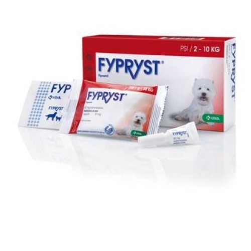 Fypryst 67 mg ( 2-10kg) užlašinamasis tirpalas šunims N1 (1pipetė)