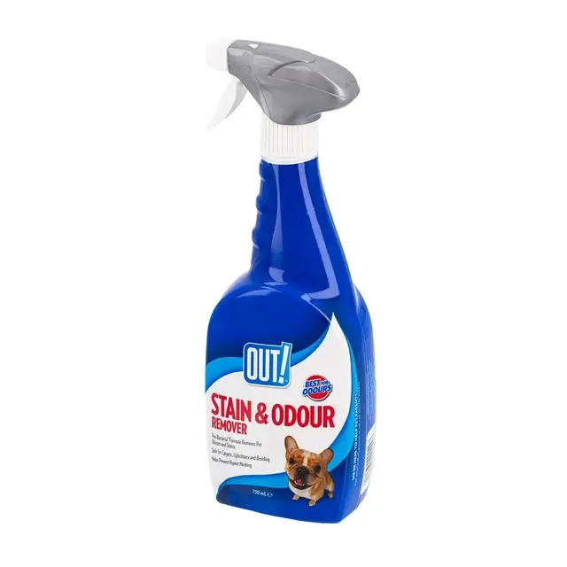 OUT DOG purškiama priemonė kvapui ir dėmėms naikinti, 750 ml